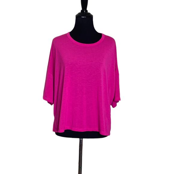 Old Navy active pink short sleeves t shirt size Large - Picture 1 of 8